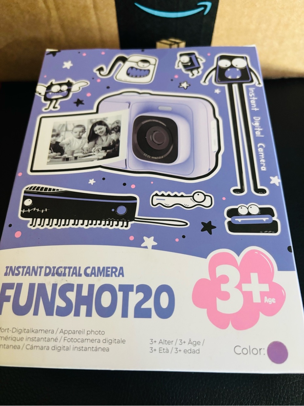 Instant Digital Camera - Purple - Picture 5 of 5